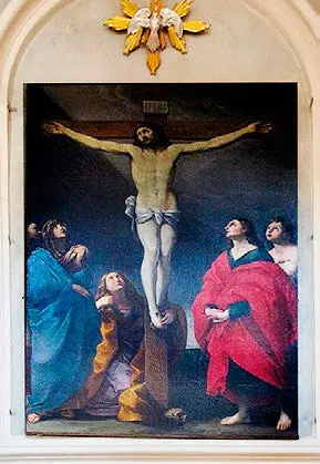 Crocifisso di Guido Reni - S.Francesco - Pontremoli